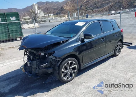 2017 Toyota Corolla Im z USA, uszkodzony, nr VIN JTNKARJE7HJ550687